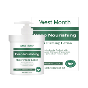 West&Month Firming Body Cream, Gentle Moisturizing Body Skin Body Moisturizing Daily Apply Body Cream