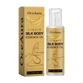 OceAura Liquid Silk Body Essence Oil, Firming Skin Filling Water Tender Skin Moist Fresh And Not Greasy Skin Oil