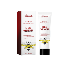Ximonth Heat Sculpt Anti-Swelling Cream, Firming Arms Belly Beauty Legs Show Curves Massage Body Sculpting Cream