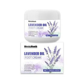 West&Month Lavender Oil Foot Cream, Anti-Freeze, Anti-Crack, Hydrating And Anti-Cracking