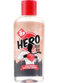 ID Hero Heat Ray Water Based Warming Lubricant 4.4oz