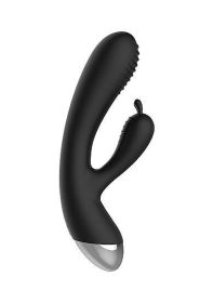 Electroshock E-Stimulation Rabbit Vibrator Black