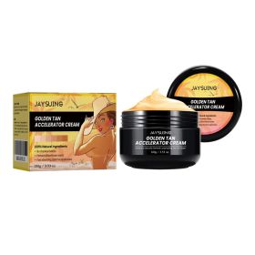 Jaysuing Help Black Cream, Beach Sunbathing Help Tan Skin Moisturizing Black Lotion