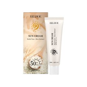 EELHOE Rice Protective Cream Moisturizing, Refreshing, Non-Sticky, Naturally Protects Against Uv Exposure And Increases Skin Elasticity